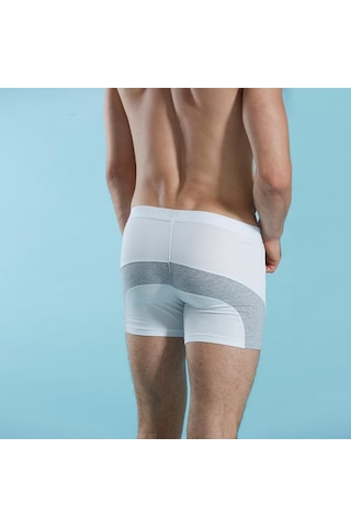 Ödül Çamaşırları Ödül 6358 Erkek Elastan Boxer Beyaz (405079629)