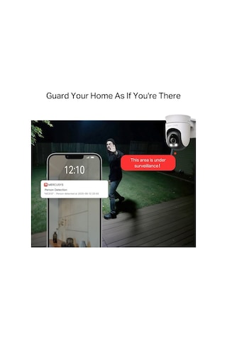 Mercusys Mc510 Outdoor Pan/tilt Security Wi-fi Camera