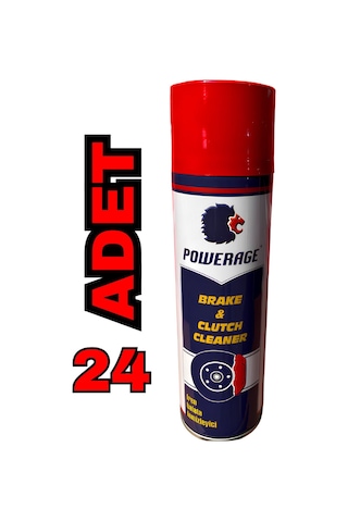 Powerage Fren,balata Ve Parça Temizleme Spreyi 500 Ml 24 Adet