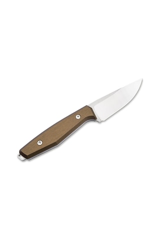 Böker Manufaktur Daily Knives Ak1 Droppoint Magnacut Gold Kamp Bıçak Kahverengi
