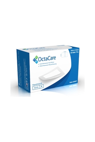 Octacare 20507 Steril Esnek Yara Örtüsü 5cm x 7,5cm 50 Adet Octacare 20507 Steril Esnek Yara Örtüsü 5cm x 7,5cm 50 Adet