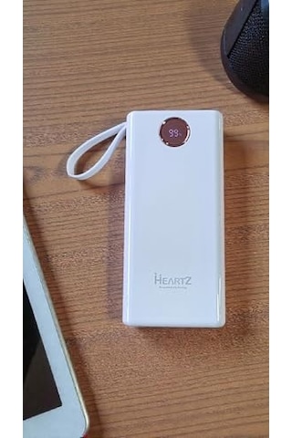 H004 20000 Mah Power Bank Pd 30w Ve Usb 22.5w Fast Hızlı Şarj Dahili Type C Ve Lightning Kablolu Dünya Standartlar