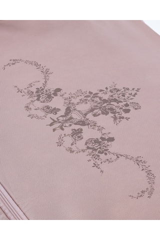 Madame Coco Çiçek Desen Baskılı Hurç - Pudra - 64x41x35 Cm 8684427121498 Pudra