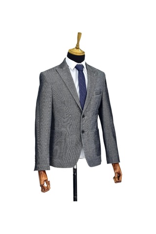 Erkek Tek Spor Ceket Çift Yırtmaçlı Bgl-st04512 Lacivert