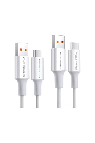 Npo Utc02 60w 20cm Tpe Usb To Type-c Hızlı Şarj Ve Data Kablosu 2 Adet Usb To Type-c