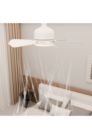 Fastbuy Uzaktan Kumandalı 6 Kanatlı Sessiz Led Avize - Renk Hız Ayarlı, Yüksek Kalite, Mekanik Hareketli, Ev Dekoru İçin İдеa Diğer