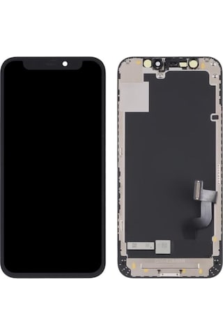 Apple Uyumlu iPhone 12 Mini Lcd Ekran Dokunmatik Siyah Oled Gx