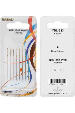 Özel İğne Oyası İğnesi Yabalı