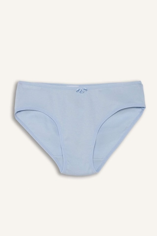 Defacto Ribana 3lü Slip Külot Kız Çocuk H0164a826spwt34 Beyaz-wt34