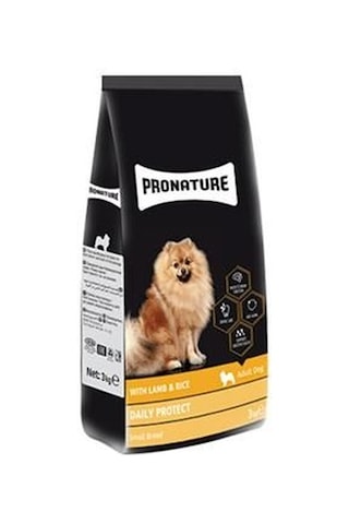 Pronature Kuzu Etli Küçük Irk Yetişkin Köpek Maması 3 KG