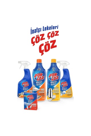 Porçöz Yağ Çözücü 4 x 1 L