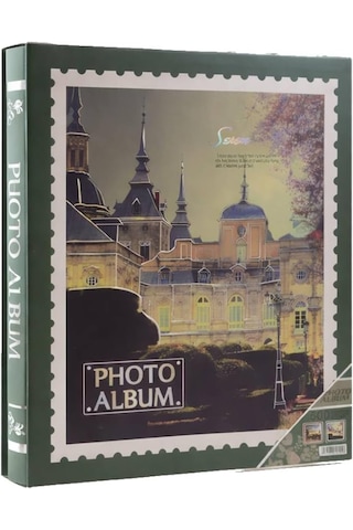 Rabsev Rs26 Fotoğraf Albümü 10x15cm 600 Lük Kule Desenli Kutulu Yatay Dikey Modeli