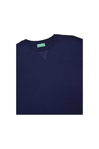 United Colors Of Benetton Bnt-b21643 Erkek Çocuk Uzun Kollu Tshirt Lacivert