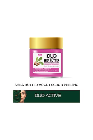 Duo Active Shea Butter Ultra Rich Vücut Peeling 240 G