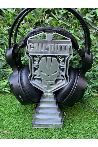 Call Of Duty Temalı Kulaklık Standı 3d Baskı