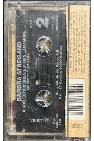 Plak Değildir Kaset Tir Kaset Barbra Streisand Greatest Hits An