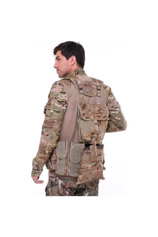 Terrien Fonksiyonel Giysi Profesyonel Ekipman Single Sword Çeçen Yeleği - Çeçen Tipi Açık Yeleği Çok Renkli