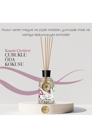 Mabel Marseille Sihirli Kaşmir Çiçekleri Çubuklu Oda Kokusu 100 Ml 3 Adet Kaşmir
