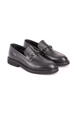 Libero L5137 Deri Erkek Loafer Ayakkabı Siyah