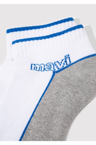 Mavi - Gri Patik Çorap 0911128-83900 Gri