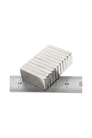 Köşeli Neodyum Mıknatıs Magnet 20X10X3 Mm - 5 Adet