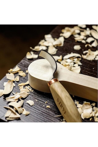 Stryı 150050 Ahşap Kaşık Oyma Bıçağı 50 Mm Sağ El