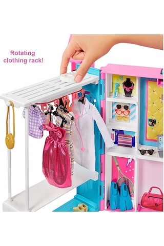 Barbie'Nin Rüya Dolabı Oyun Seti Gbk10