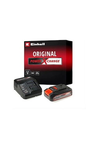 Einhell Set-20 Einhell Te-cl 18/2000 Liac - Solo, Akülü Projektör+einhell 18v 2,5 Ah Pxc Starter Kit, Akü & Şarj Cihazı