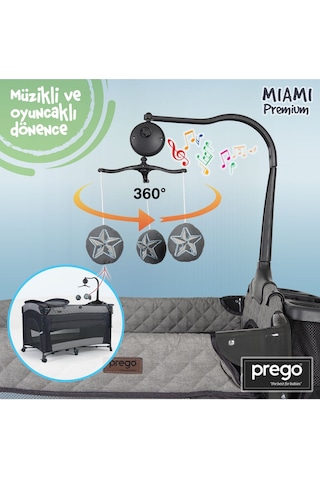 8040 Miami Premium Oyun Parkı 70x120 Cm Bej