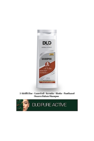 Duo Pure Active Herbal Extract Onarıcı Şampuan 400 ML