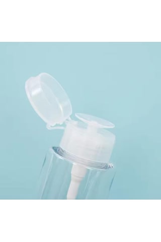 Aseton Şişesi Şeffaf Renkboş Çok Amaçlı Kullanım Cleaner Cleanser Vb Ürünler İçin Pratik Şişe