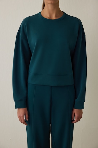 Penti Koyu Yeşil Modal Şardonlu Sweatshirt