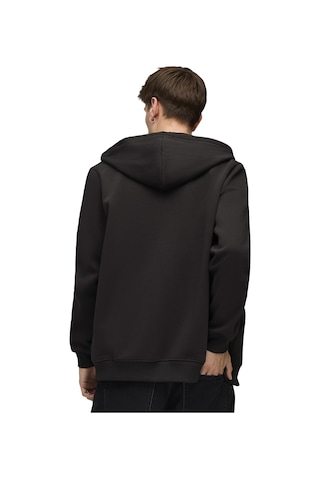 Puma Ac Milan Ftblessentials Full-zip Hooded Erkek Siyah Futbol Eşofman Üstü 78283204