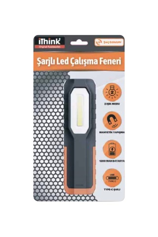 Ithink Şarjlı Led Çalışma Feneri Ls-28