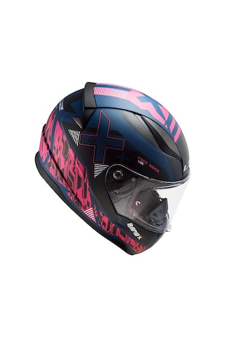LS2 Rapıd Xtreet Mat Mavi-Mor Kask