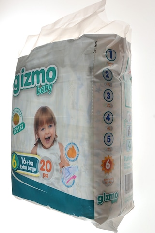 Gizmo Baby Bebek Bezi 6 Numara Extra Large 20 Adet