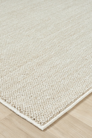 Mariesse Home Wool Serisi Bukleli Yumuşak Dokulu İskandinav Dokuma Halı 1081-krem