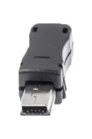 Koodmax-5 Pin Mini Usb Plastik Kapaklı Konnektör 10 Adet