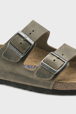 Birkenstock Unisex Terlik 1019377 Koyu Haki Koyu Haki