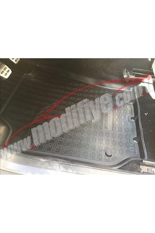 Vw Polo 2010-17 Kaucuk Havuzlu Paspas Kokusuz Kaymayan