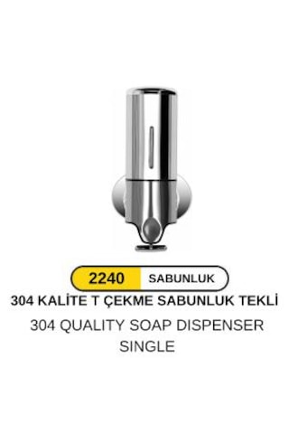 Dolumax T Çekmeli Sıvı Sabunluk Ve Şampuan Verici Parlak