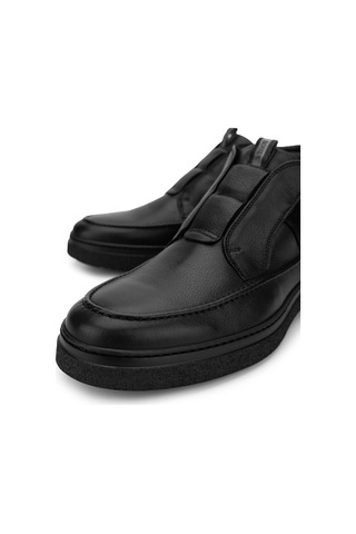 Rossı Erkek Hakiki Deri Siyah Casual Bot 668 1295pza Erk Bot Sk24-25 Nero Siyah Siyah