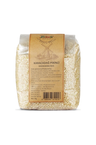 Maya Sosluca Karacadağ Pirinci 1 Kg
