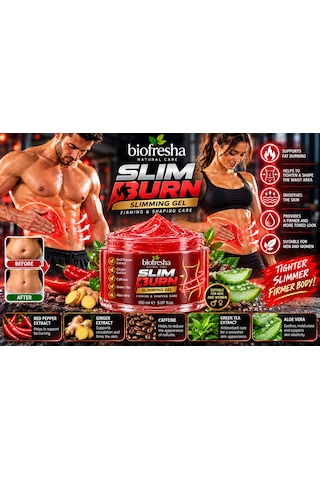 Biofresha Slim Burn Göbek Yağ Yakım Kremi 100 Ml