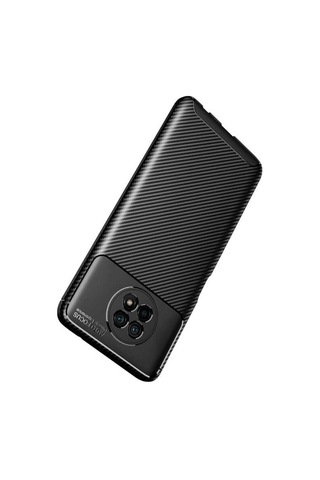 Xiaomi Redmi Note 9T Kılıf Karbon Silikon Case