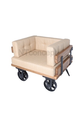 Ntconcept Masif Ağaç Loft Koltuk (353421238)