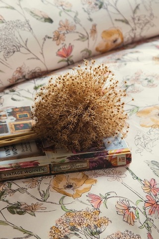 Austin 210 Tc 83 Tel Dijital Pamuk Saten Nevresim Takımı Tek Kişilik