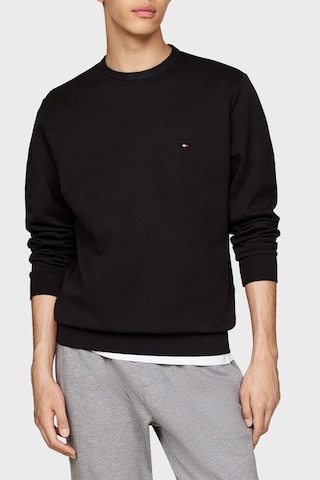 Tommy Hilfiger Erkek Sweat Mw0mw37241 Bds Siyah Siyah