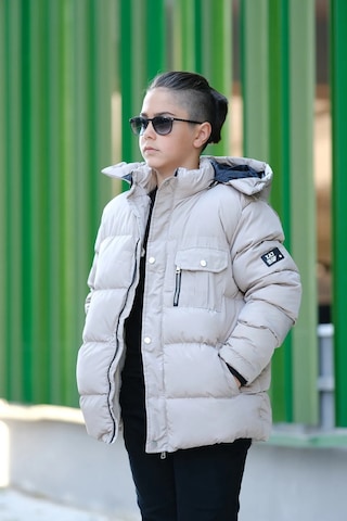 Erkek Çocuk Şişme Mont Km.0041 Bej