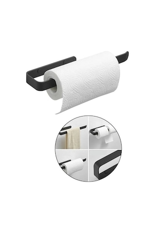 Metal Mat Siyah Havluluk Renkli